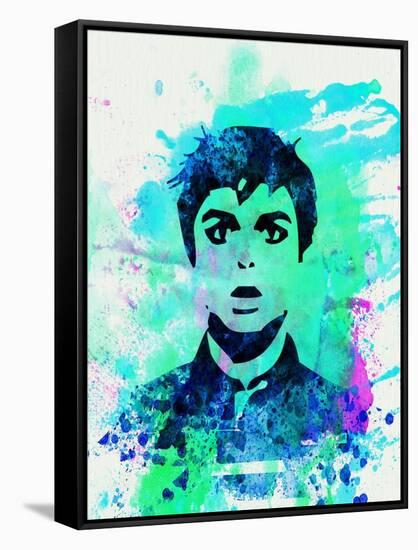 Legendary Green Day Watercolor-Olivia Morgan-Framed Stretched Canvas