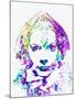 Legendary Greta Garbo Watercolor-Olivia Morgan-Mounted Art Print