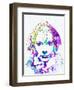 Legendary Greta Garbo Watercolor-Olivia Morgan-Framed Art Print