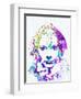 Legendary Greta Garbo Watercolor-Olivia Morgan-Framed Art Print