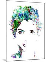 Legendary Halle Berry Watercolor-Olivia Morgan-Mounted Art Print