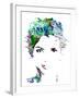 Legendary Halle Berry Watercolor-Olivia Morgan-Framed Art Print
