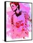 Legendary Halle Watercolor-Olivia Morgan-Framed Stretched Canvas