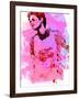 Legendary Halle Watercolor-Olivia Morgan-Framed Art Print