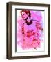 Legendary Halle Watercolor-Olivia Morgan-Framed Art Print