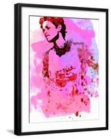 Legendary Halle Watercolor-Olivia Morgan-Framed Art Print