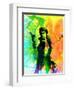 Legendary Han Solo Watercolor-Olivia Morgan-Framed Art Print