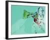 Legendary Harry Watercolor-Olivia Morgan-Framed Art Print