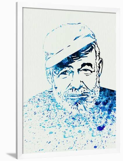 Legendary Hemingway Watercolor-Olivia Morgan-Framed Art Print