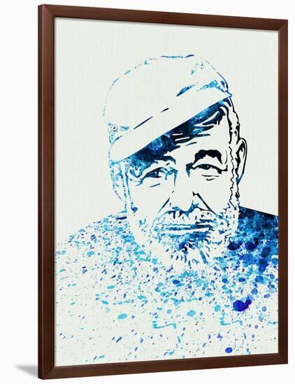 Legendary Hemingway Watercolor-Olivia Morgan-Framed Art Print