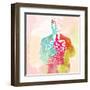 Legendary Hitchcock Watercolor-Olivia Morgan-Framed Art Print