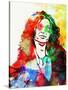 Legendary Howard Stern Watercolor I-Olivia Morgan-Stretched Canvas