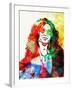 Legendary Howard Stern Watercolor I-Olivia Morgan-Framed Art Print