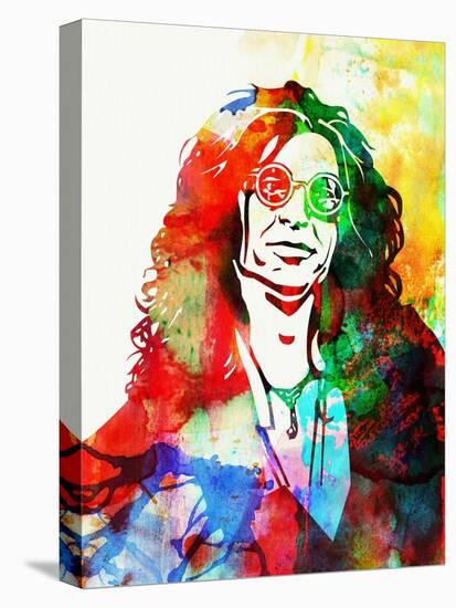 Legendary Howard Stern Watercolor I-Olivia Morgan-Stretched Canvas