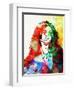 Legendary Howard Stern Watercolor I-Olivia Morgan-Framed Art Print