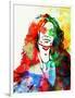 Legendary Howard Stern Watercolor I-Olivia Morgan-Framed Art Print