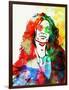 Legendary Howard Stern Watercolor I-Olivia Morgan-Framed Art Print