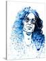 Legendary Howard Stern Watercolor-Olivia Morgan-Stretched Canvas