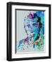 Legendary Humphrey Bogart Watercolor-Olivia Morgan-Framed Art Print