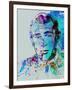 Legendary Humphrey Bogart Watercolor-Olivia Morgan-Framed Art Print