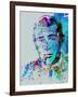 Legendary Humphrey Bogart Watercolor-Olivia Morgan-Framed Art Print