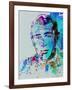 Legendary Humphrey Bogart Watercolor-Olivia Morgan-Framed Art Print