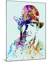 Legendary Indiana Jones Watercolor-Olivia Morgan-Mounted Art Print