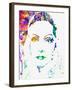 Legendary Ingrid Bergman Watercolor-Olivia Morgan-Framed Art Print