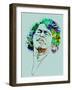 Legendary James Brown Watercolor-Olivia Morgan-Framed Art Print