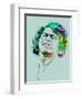 Legendary James Brown Watercolor-Olivia Morgan-Framed Art Print