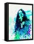 Legendary Janis Joplin Watercolor II-Olivia Morgan-Framed Stretched Canvas