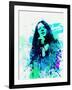 Legendary Janis Joplin Watercolor II-Olivia Morgan-Framed Art Print