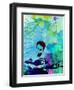 Legendary Joe Strummer Watercolor-Olivia Morgan-Framed Art Print