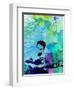 Legendary Joe Strummer Watercolor-Olivia Morgan-Framed Art Print