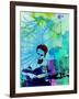 Legendary Joe Strummer Watercolor-Olivia Morgan-Framed Art Print