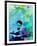 Legendary Joe Strummer Watercolor-Olivia Morgan-Framed Art Print