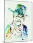 Legendary John Wayne Watercolor-Olivia Morgan-Mounted Art Print