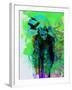 Legendary Joker Watercolor-Olivia Morgan-Framed Art Print