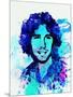 Legendary Josh Groban Watercolor-Olivia Morgan-Mounted Art Print