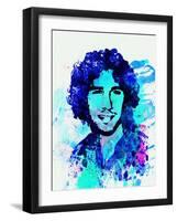 Legendary Josh Groban Watercolor-Olivia Morgan-Framed Art Print