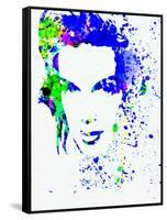 Legendary Judy Garland Watercolor II-Olivia Morgan-Framed Stretched Canvas