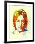 Legendary Lennon Watercolor II-Olivia Morgan-Framed Art Print