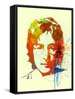 Legendary Lennon Watercolor II-Olivia Morgan-Framed Stretched Canvas