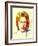 Legendary Lennon Watercolor II-Olivia Morgan-Framed Art Print