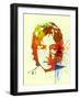 Legendary Lennon Watercolor II-Olivia Morgan-Framed Art Print