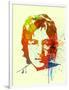 Legendary Lennon Watercolor II-Olivia Morgan-Framed Art Print