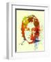 Legendary Lennon Watercolor II-Olivia Morgan-Framed Art Print