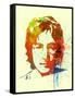 Legendary Lennon Watercolor II-Olivia Morgan-Framed Stretched Canvas