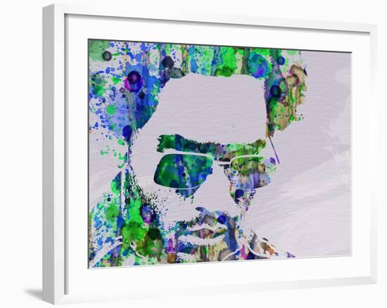 Legendary Lenny Watercolor II-Olivia Morgan-Framed Art Print