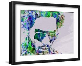 Legendary Lenny Watercolor II-Olivia Morgan-Framed Art Print